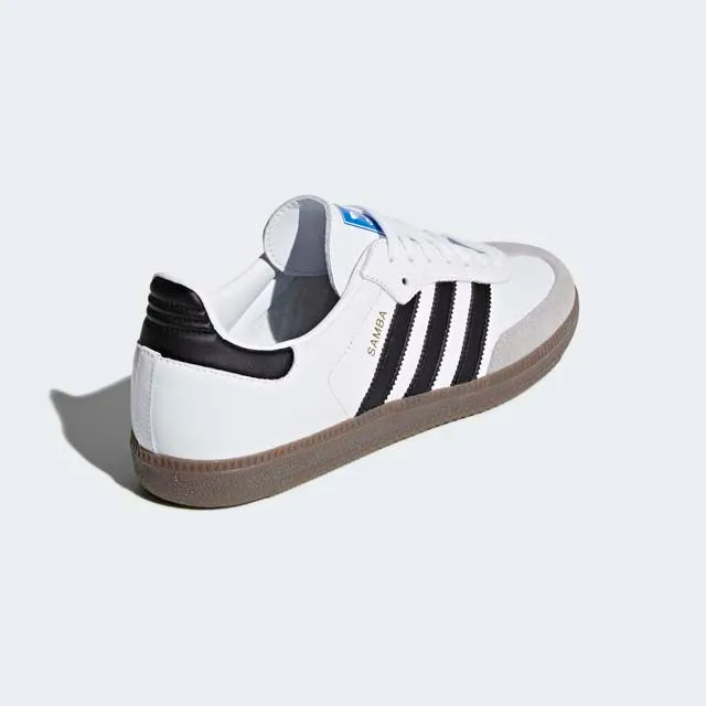 Adidas Samba Og Unisex Original Shoes White/Black/Gum Mens Casual Everyday Sneakers