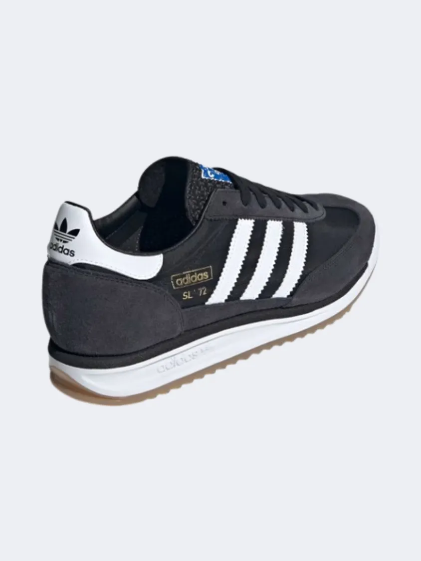 Adidas Sl 72 Rs Men Original Shoes Black/White/Blue Mens Urban Style Comfort Shoes
