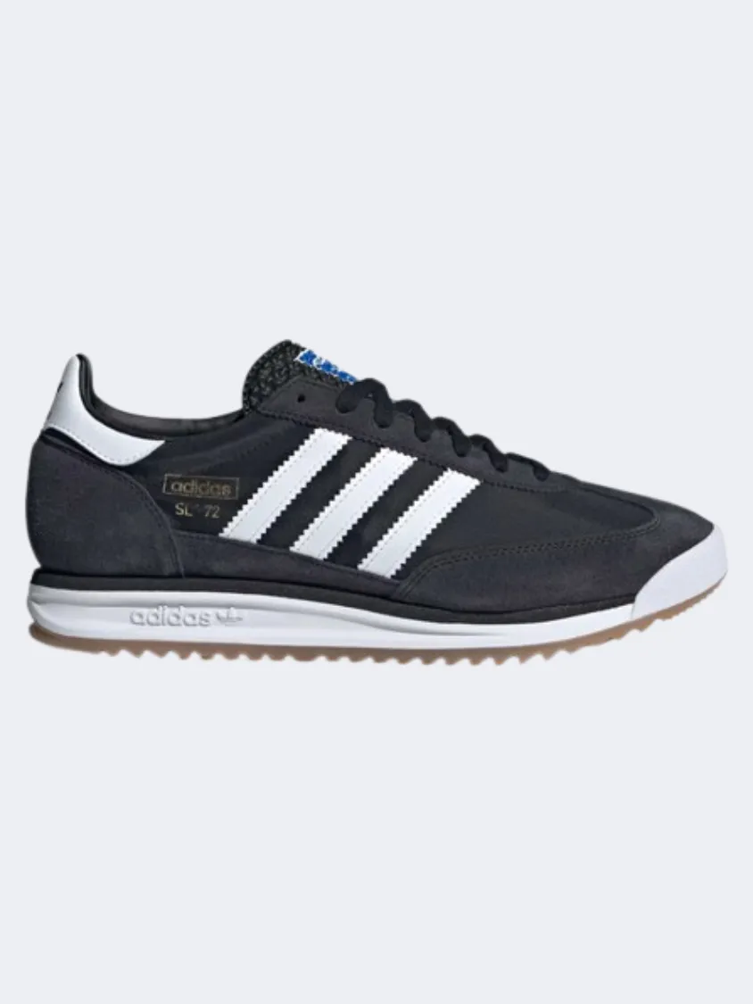Adidas Sl 72 Rs Men Original Shoes Black/White/Blue Essential mens casual shoes for comfort