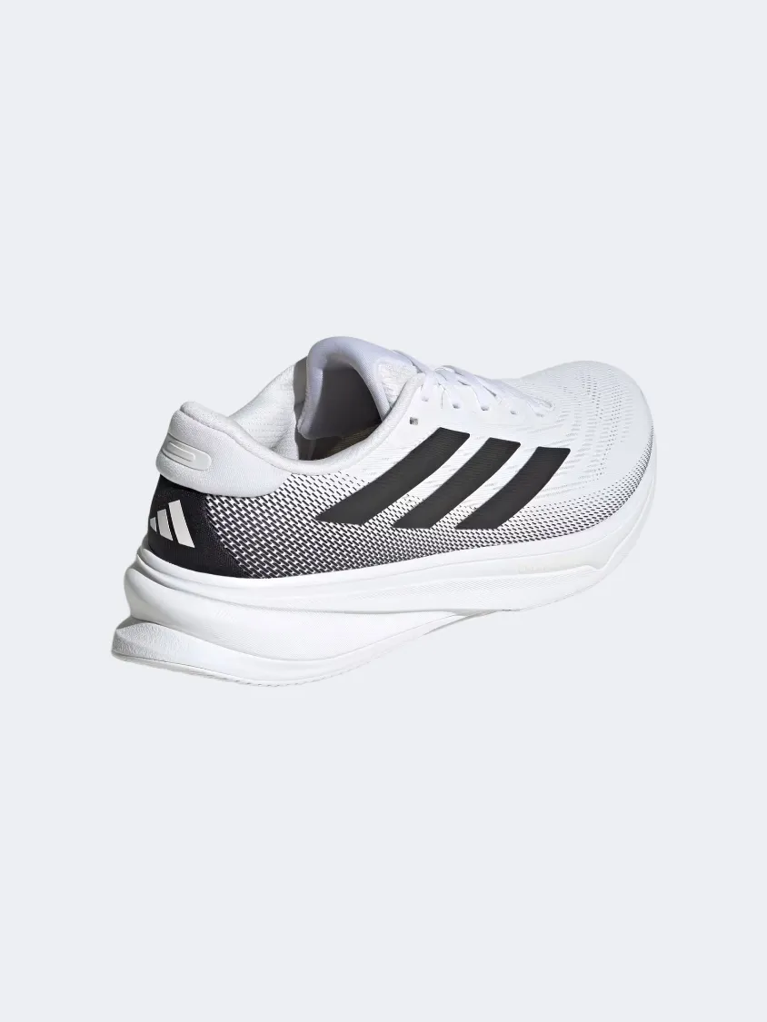 Adidas Supernova Rise 2 Men Running Shoes White/Black Mens Urban Style Comfort Shoes