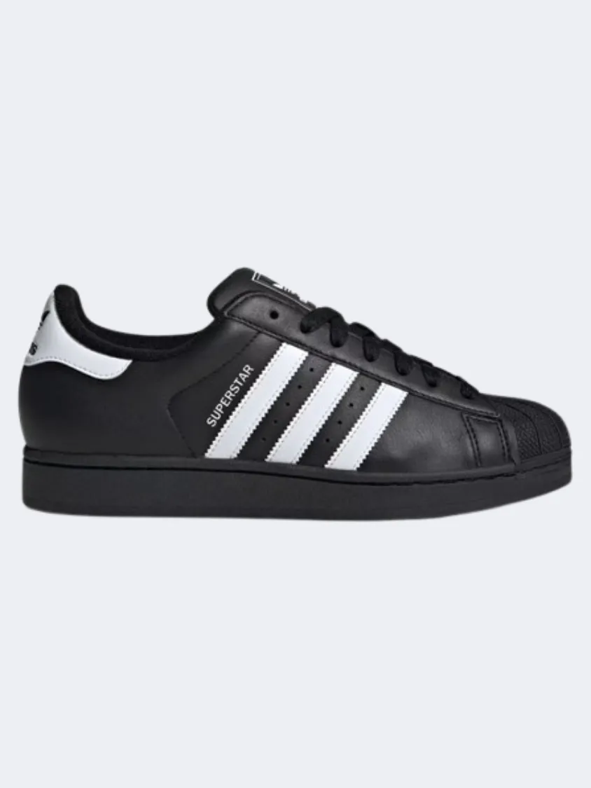 Adidas Superstar Ii Unisex Original Shoes Black/White Essential mens casual shoes for comfort