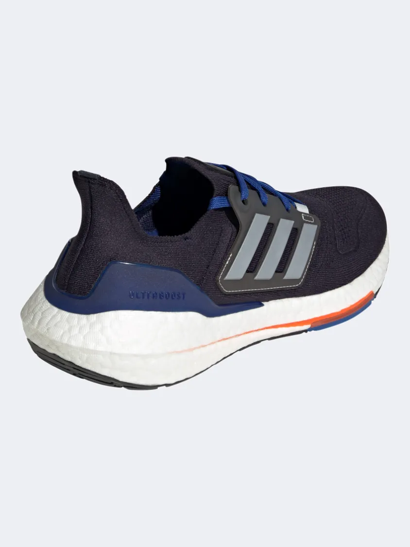 Adidas Ultraboost 22 Men Running Shoes Legend Ink/Silver Mens Urban Style Comfort Shoes