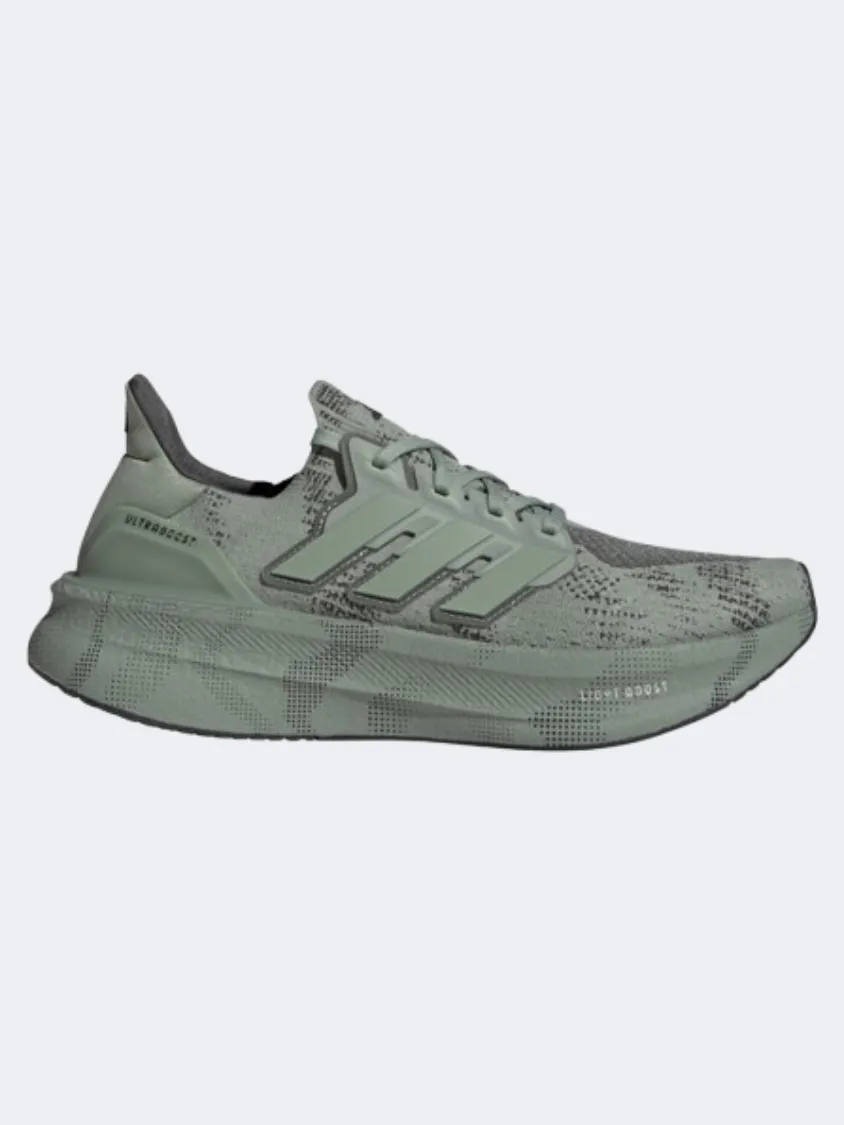 Adidas Ultraboost 5 Men Running Shoes Silver Green/Carbon Essential mens casual shoes for comfort