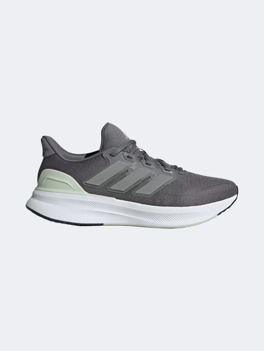 Adidas Ultrarun 5 Men Running Shoes Grey/Linen Green Essential mens casual shoes for comfort