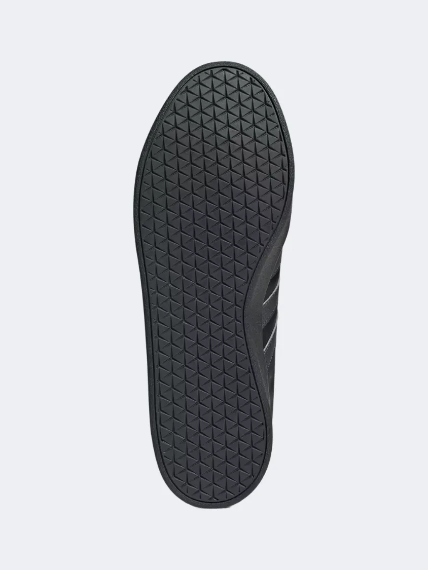 Adidas VI Court Mercedes Men Motor-Sport Shoes Black/Carbon/White Mens Urban Style Comfort Shoes