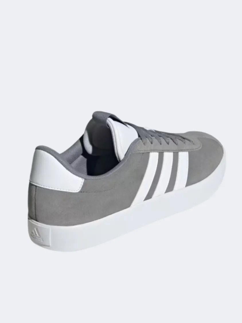 Adidas Vl Court 3 Men Sportswear Shoes Grey/White Mens Casual Everyday Sneakers