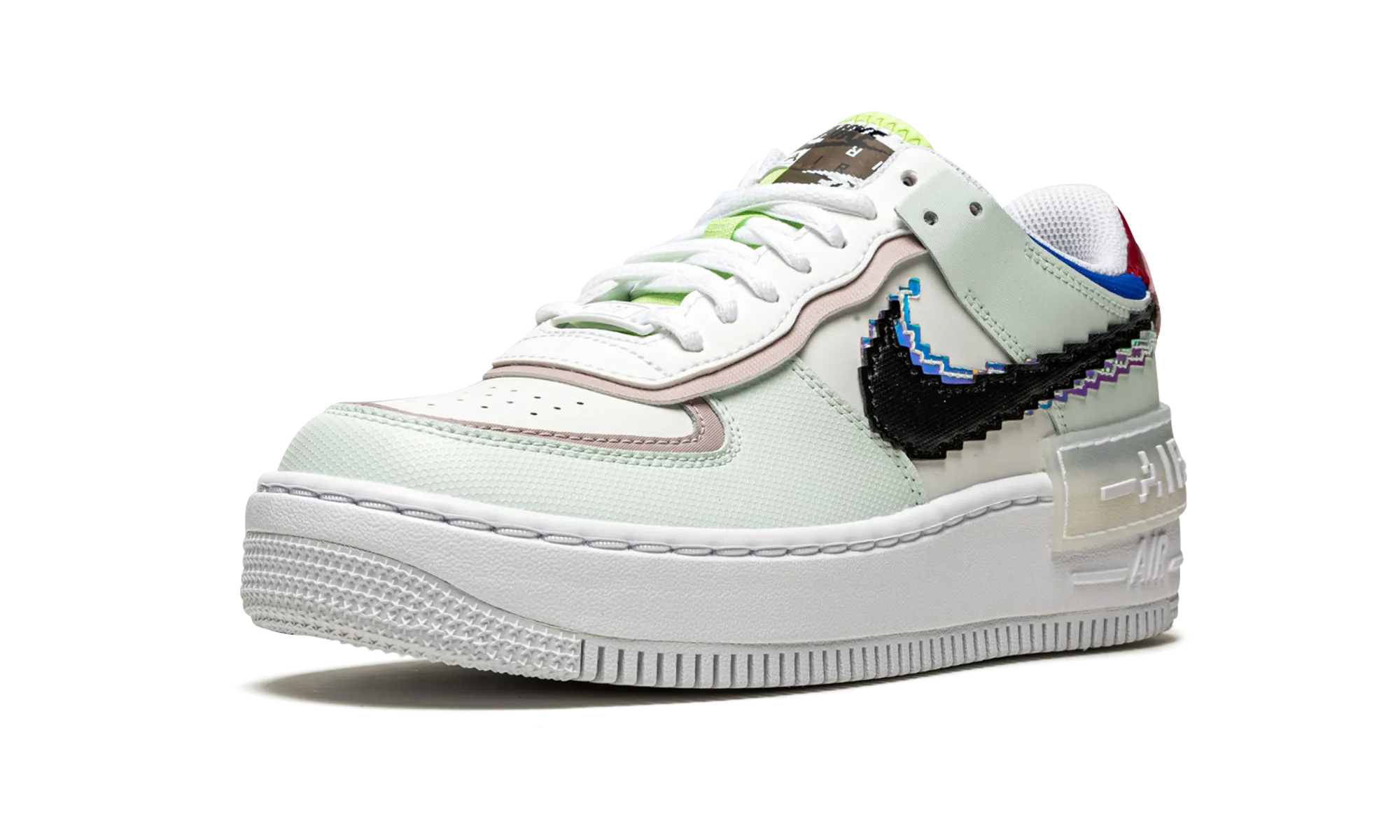 AF1 SHADO SE WMNS "Pixel Swoosh" nike womens mesh trainers