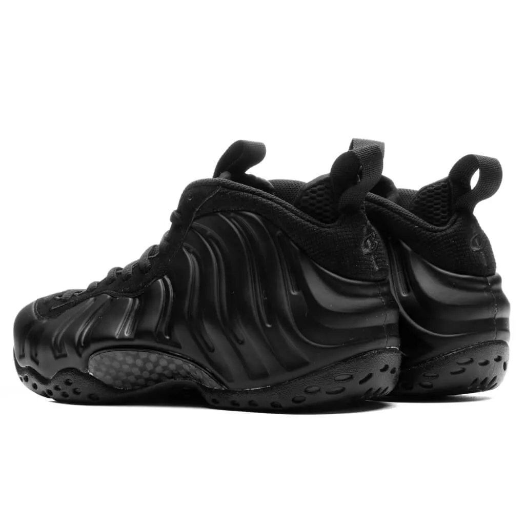 Air Foamposite One 'Anthracite' - Black/Anthracite/Black Nike Bold Logo Sneakers