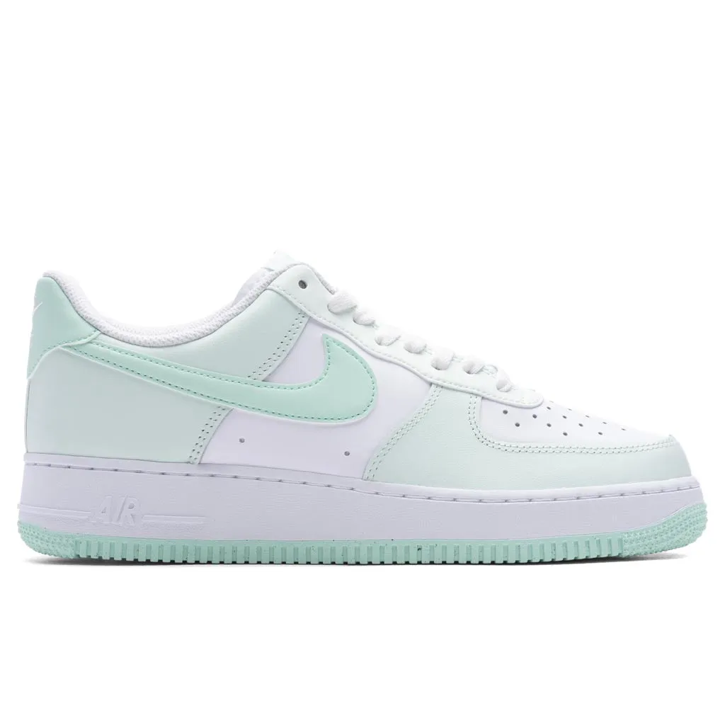Air Force 1 '07 - Barely Green/Mint Foam/White Nike everyday shoes with mesh upper