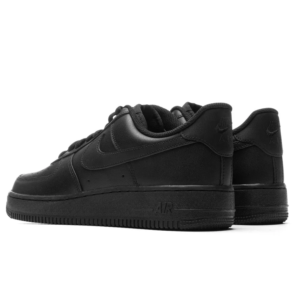 Air Force 1 '07 - Black/Black Nike Lightweight Everyday Shoes