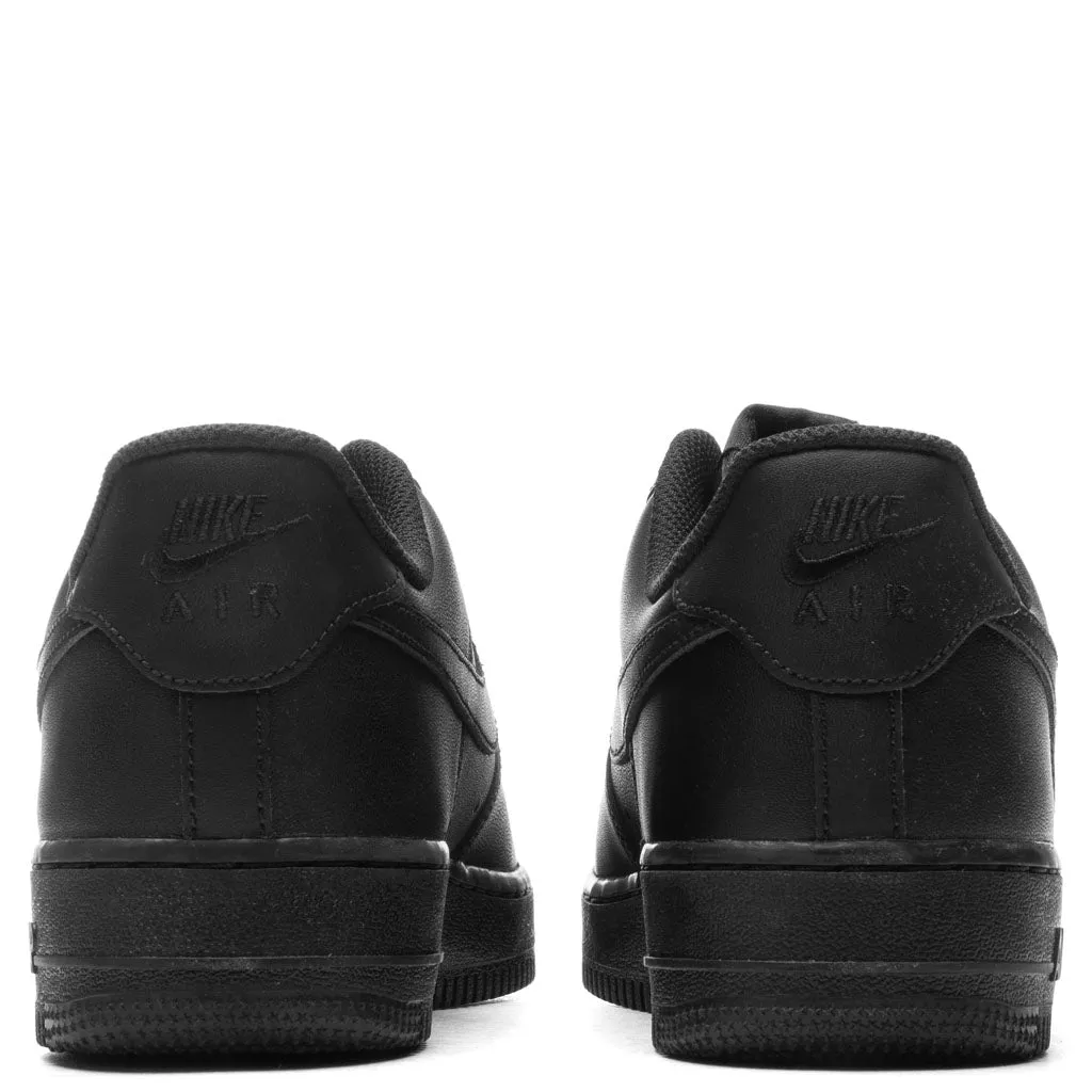 Air Force 1 '07 - Black/Black Nike Lightweight Everyday Shoes
