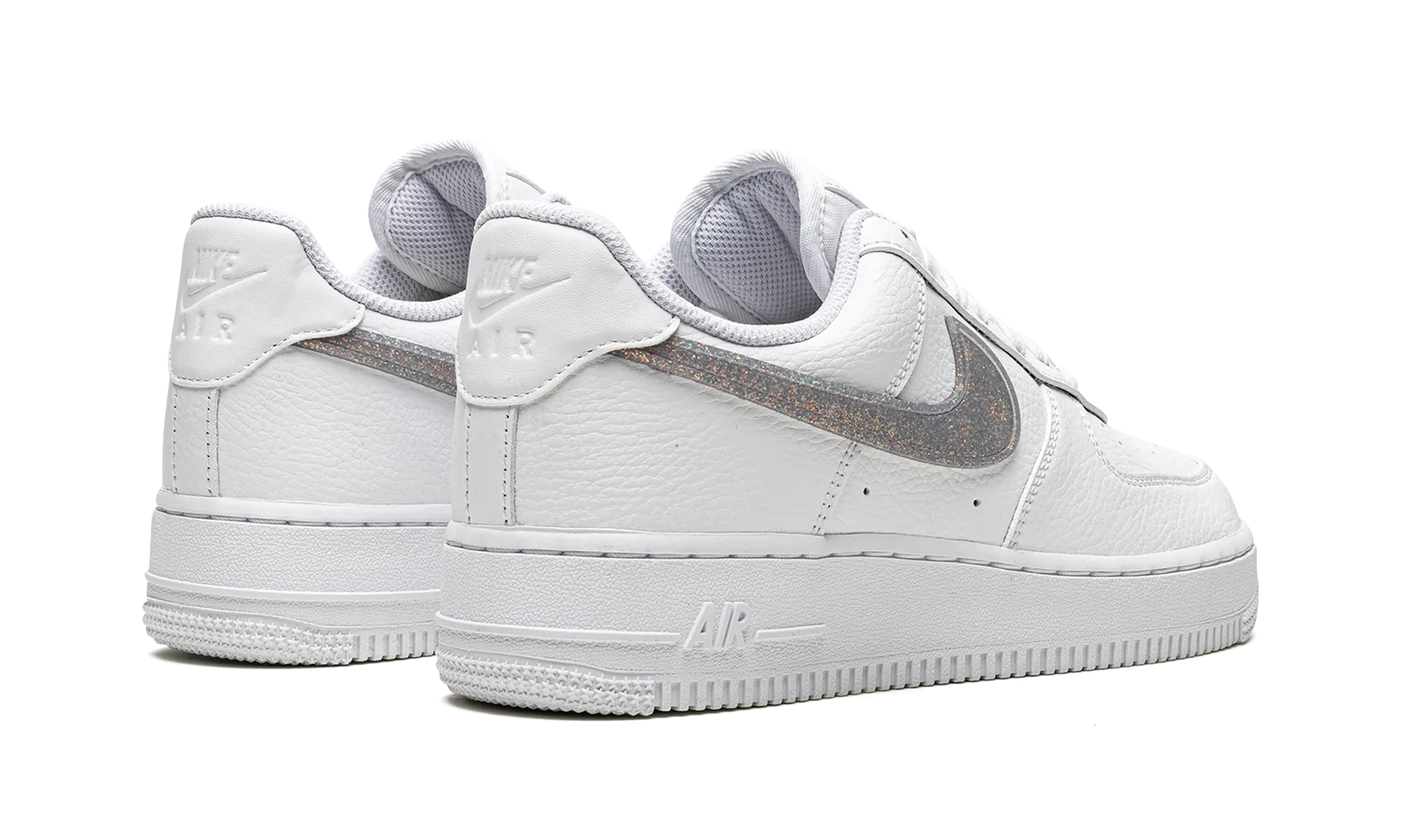 AIR FORCE 1 '07 ESS WMNS "Glitter Swoosh - Canyon Purple" nike womens casual sneakers