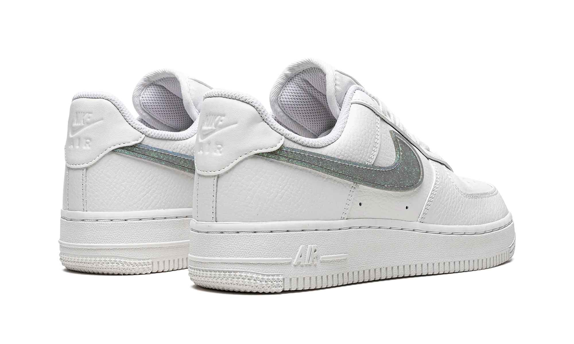 AIR FORCE 1 '07 ESS WMNS "Glitter Swoosh" nike womens casual sneakers