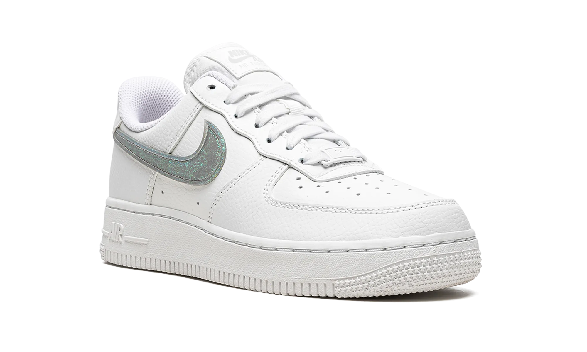 AIR FORCE 1 '07 ESS WMNS "Glitter Swoosh" nike womens casual sneakers