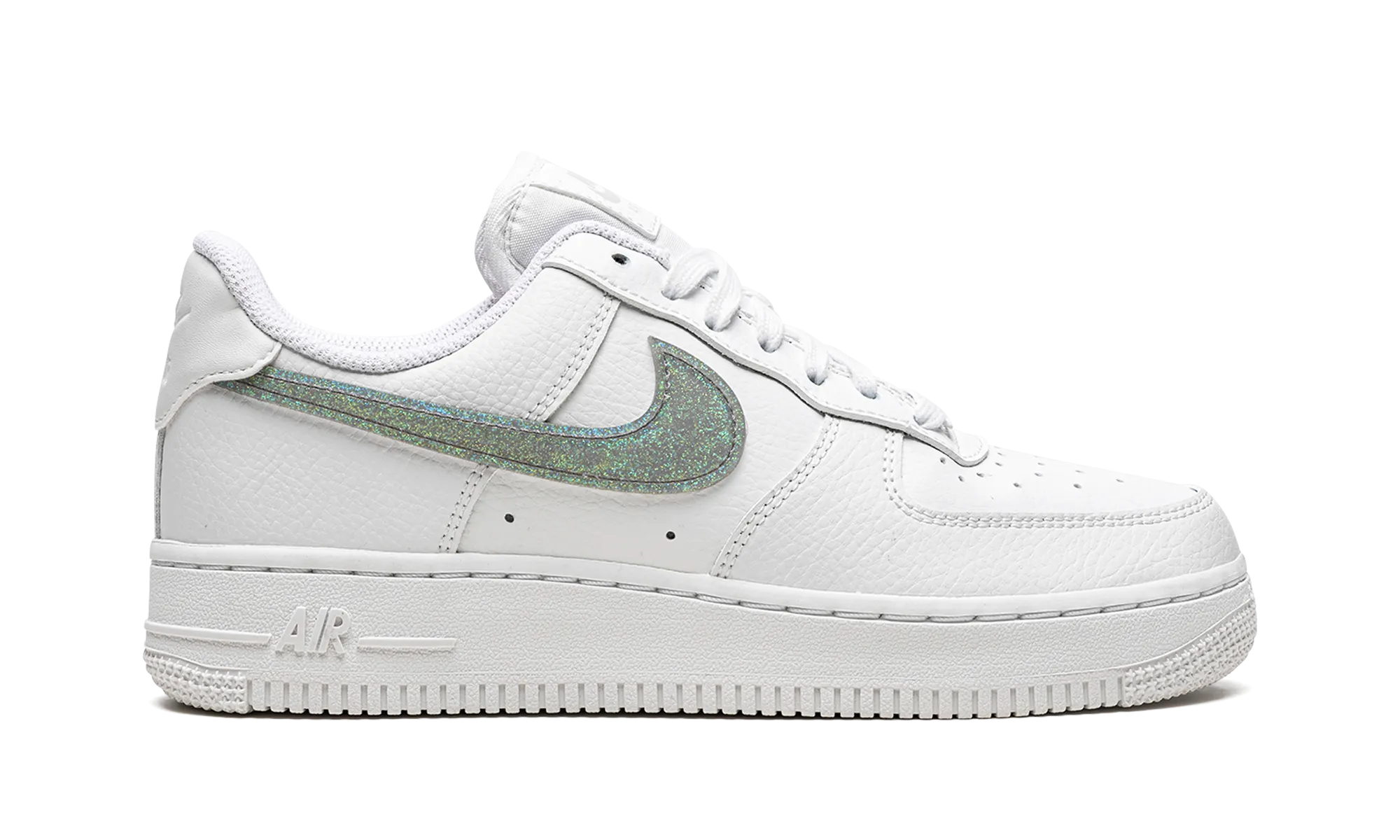 AIR FORCE 1 '07 ESS WMNS "Glitter Swoosh" nike womens casual sneakers