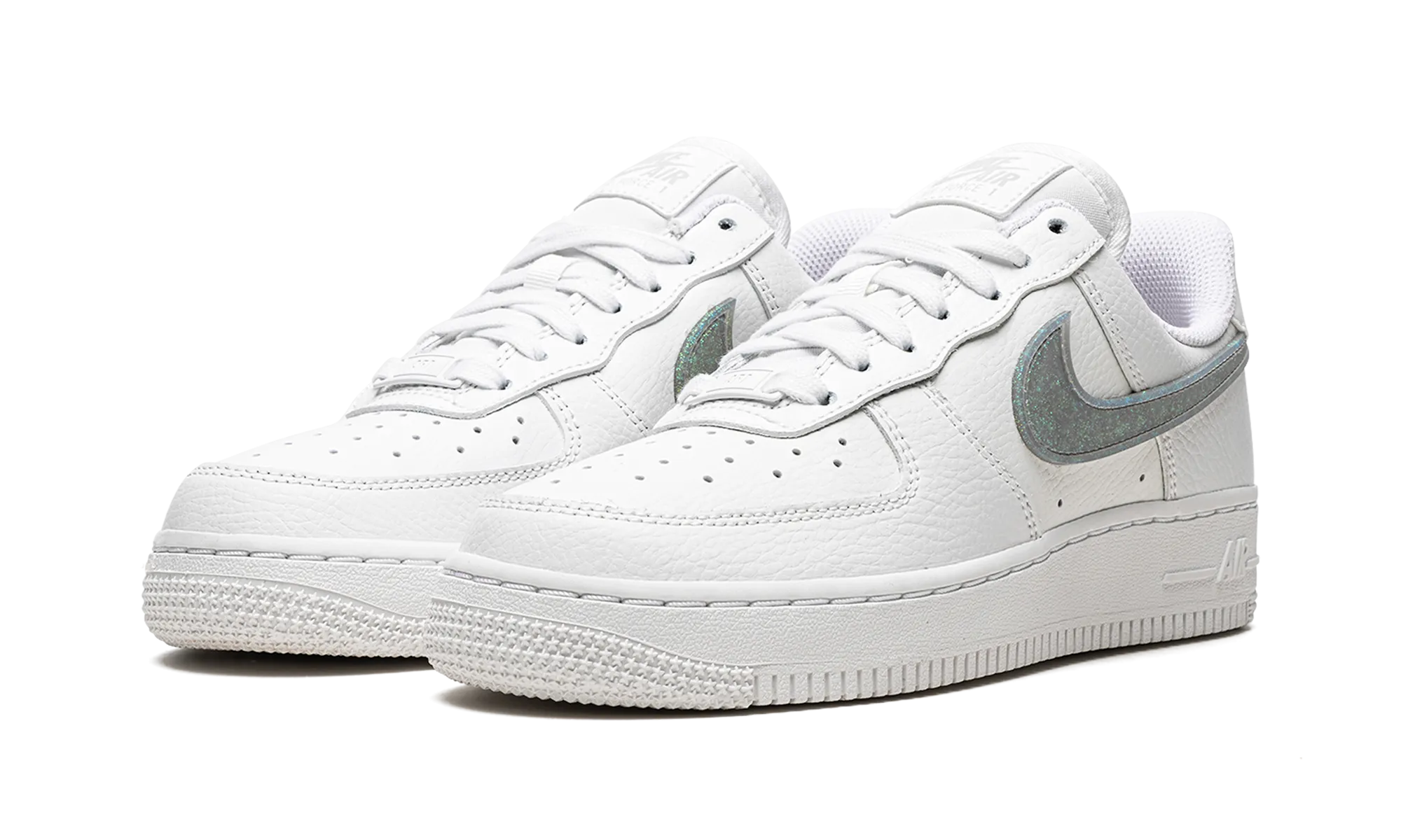 AIR FORCE 1 '07 ESS WMNS "Glitter Swoosh" nike womens casual sneakers
