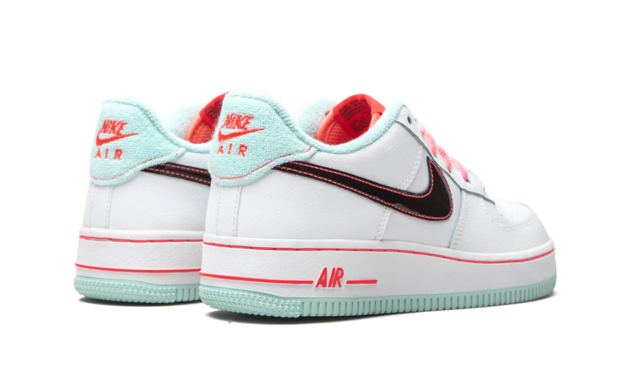 Air Force 1 '07 LV8 GS "White / Atomic Pink" nike grade school kids sneakers