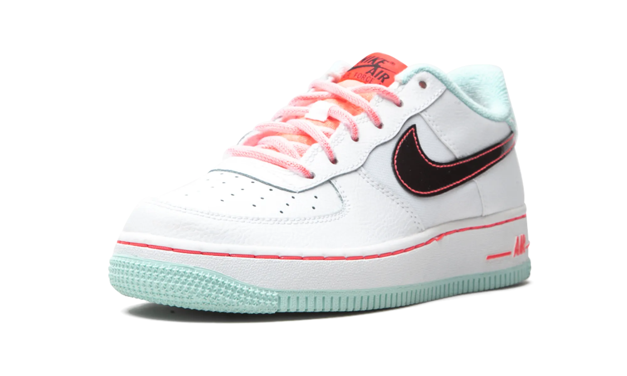 Air Force 1 '07 LV8 GS "White / Atomic Pink" nike grade school kids sneakers