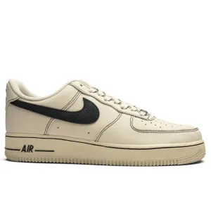 Air Force 1 '07 LV8 - Light Khaki/Black Nike everyday shoes with mesh upper