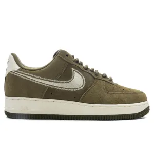 Air Force 1 '07 LV8 - Medium Olive/Sail Nike everyday shoes with mesh upper