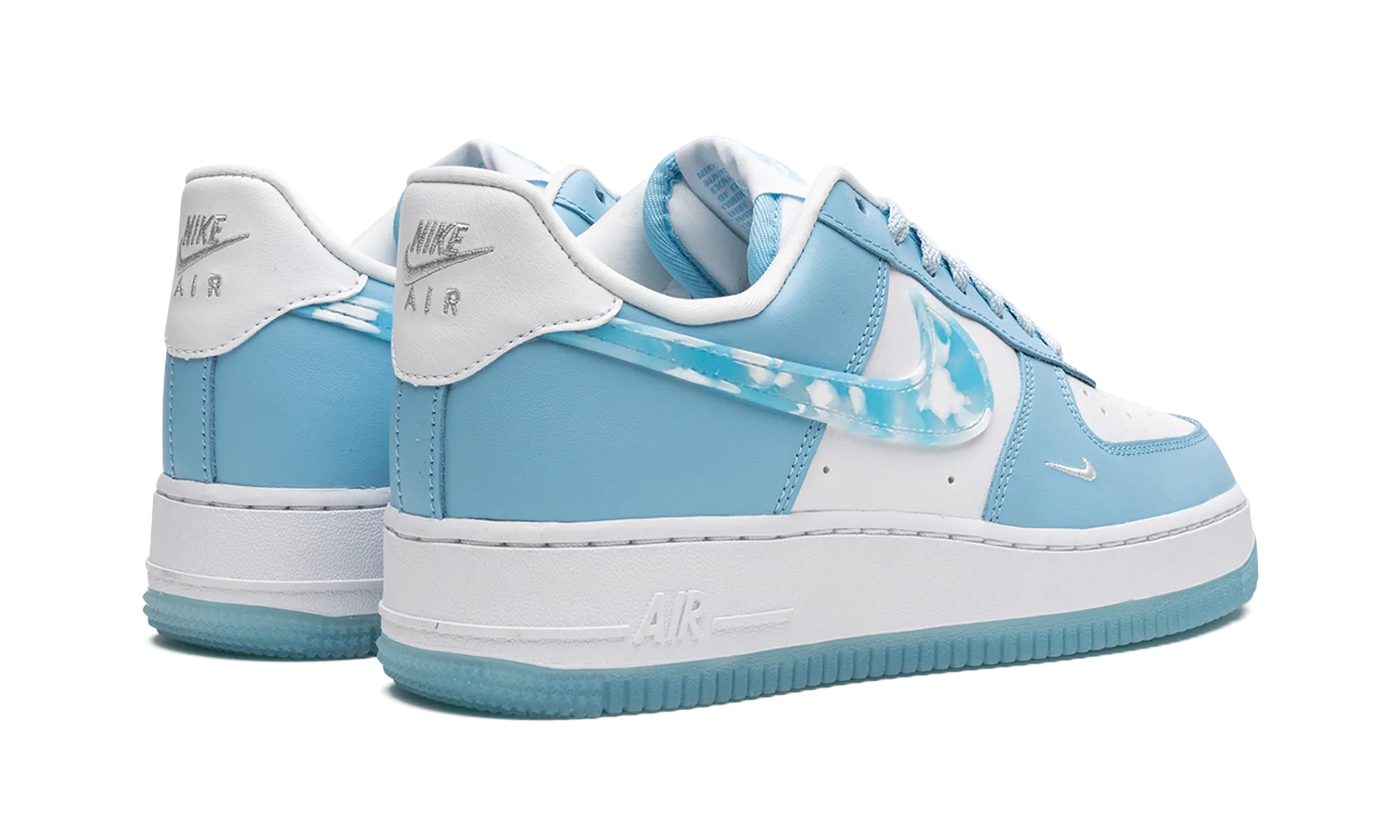 AIR FORCE 1 '07 LX MNS WMNS "Nail Art White Blue" nike womens mesh trainers