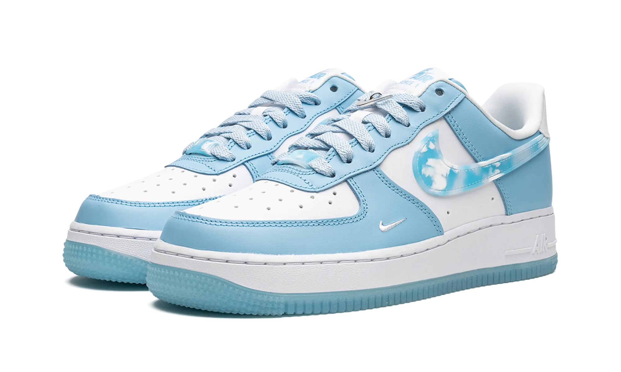 AIR FORCE 1 '07 LX MNS WMNS "Nail Art White Blue" nike womens mesh trainers