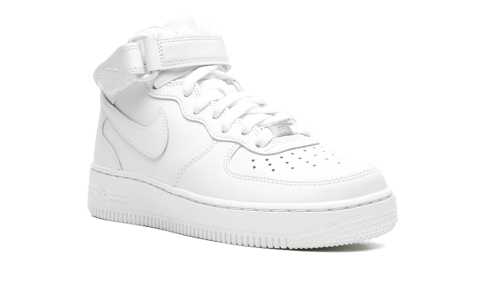 AIR FORCE 1 '07 MID MNS WMNS "Triple White" nike womens mesh trainers
