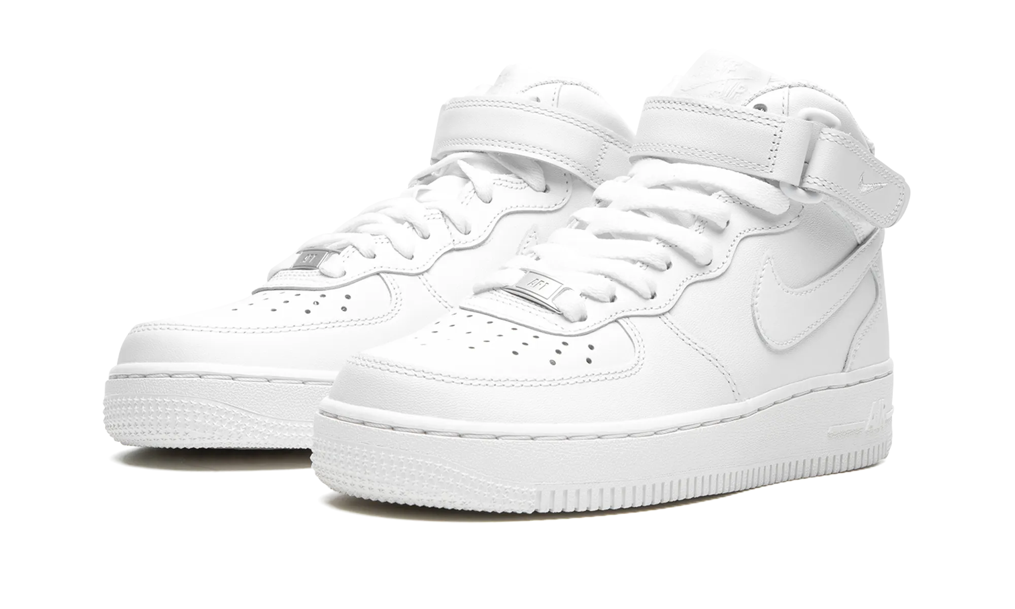 AIR FORCE 1 '07 MID MNS WMNS "Triple White" nike womens mesh trainers