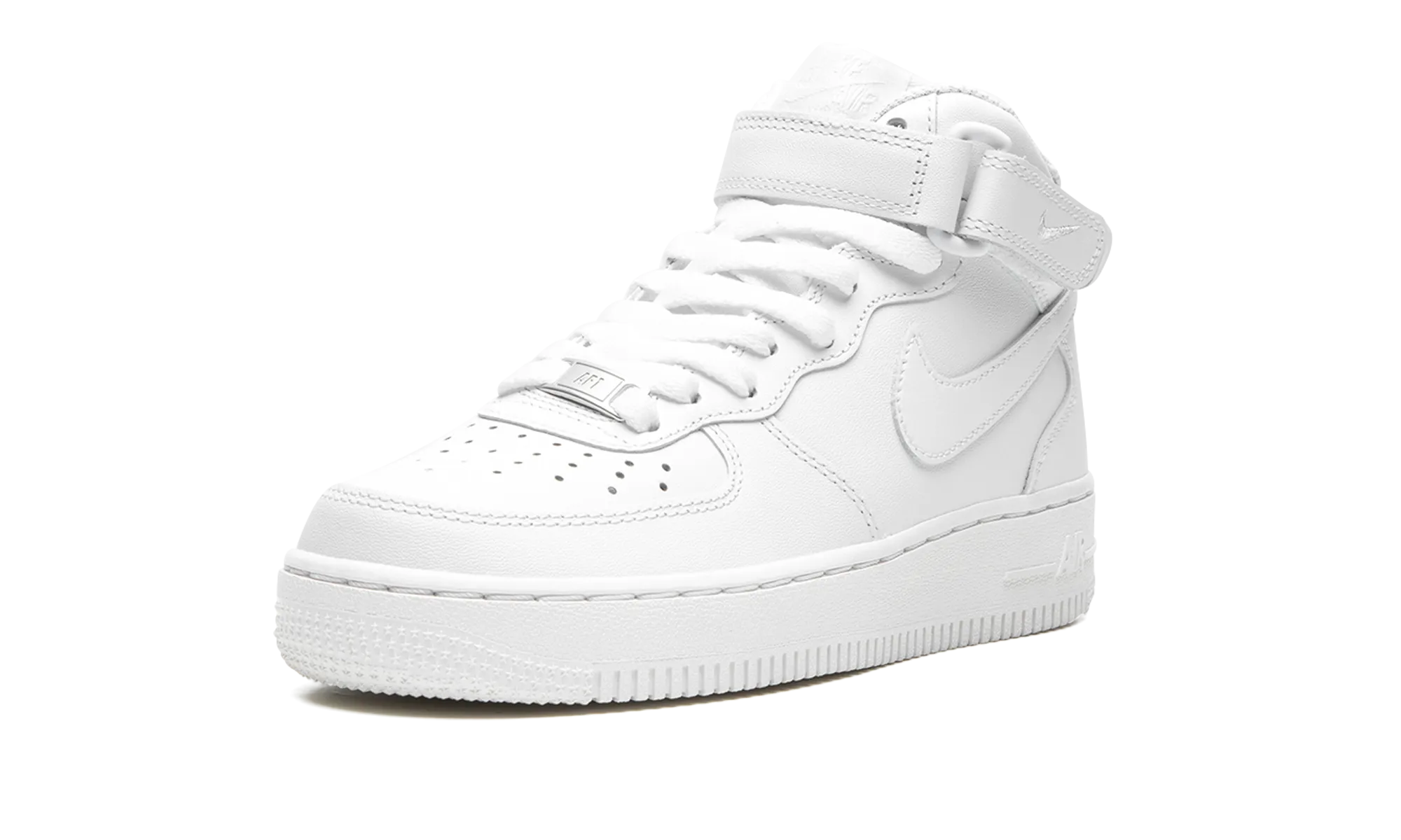 AIR FORCE 1 '07 MID MNS WMNS "Triple White" nike womens mesh trainers