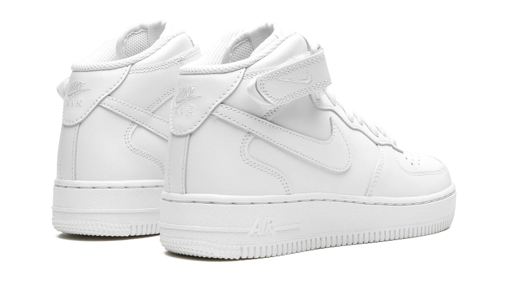 AIR FORCE 1 '07 MID MNS WMNS "Triple White" nike womens mesh trainers