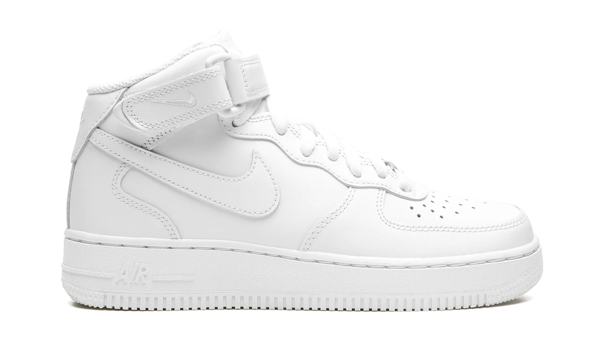 AIR FORCE 1 '07 MID MNS WMNS "Triple White" nike womens mesh trainers
