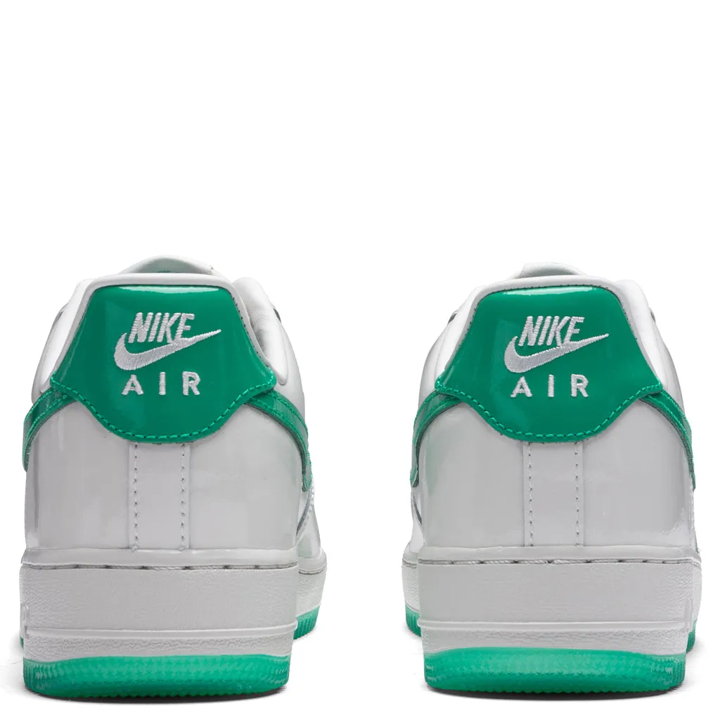 Air Force 1 '07 PRM - Platinum Tint/Stadium Green Nike Lightweight Everyday Shoes