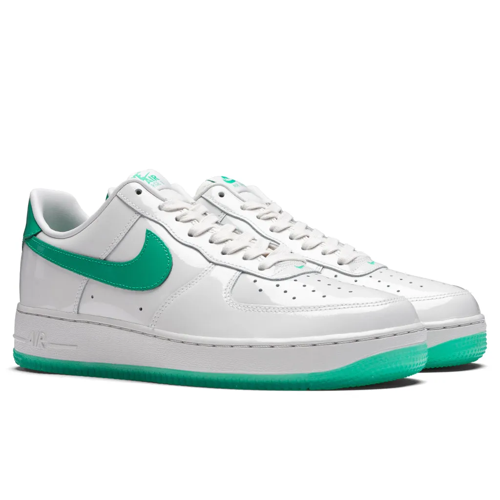 Air Force 1 '07 PRM - Platinum Tint/Stadium Green Nike Lightweight Everyday Shoes