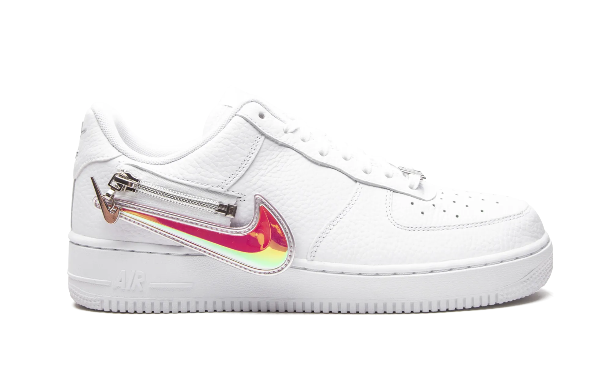 Air Force 1 '07 PRM "Zip Swoosh White" nike breathable mens trainers