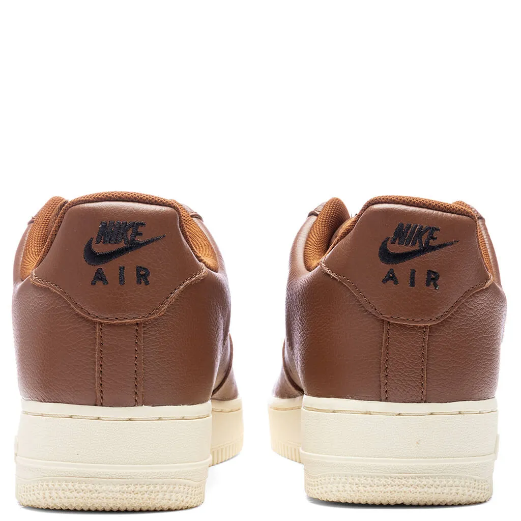 Air Force 1 '07 PRM VNTG 'Pecan' - Pecan/Black/Alpha Orange Nike trainers with responsive foam