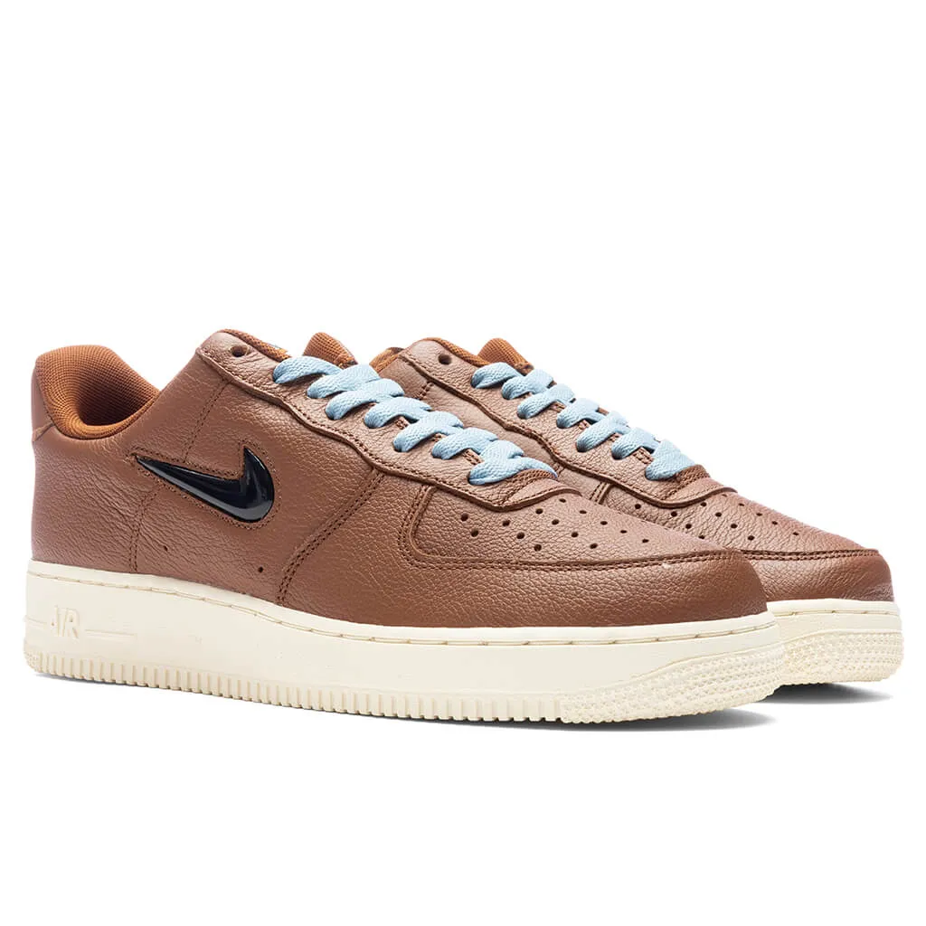 Air Force 1 '07 PRM VNTG 'Pecan' - Pecan/Black/Alpha Orange Nike trainers with responsive foam