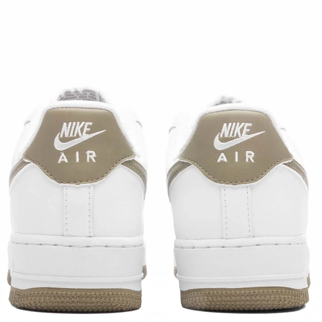 Air Force 1 '07 - White/Neutral Olive Nike Lightweight Everyday Shoes