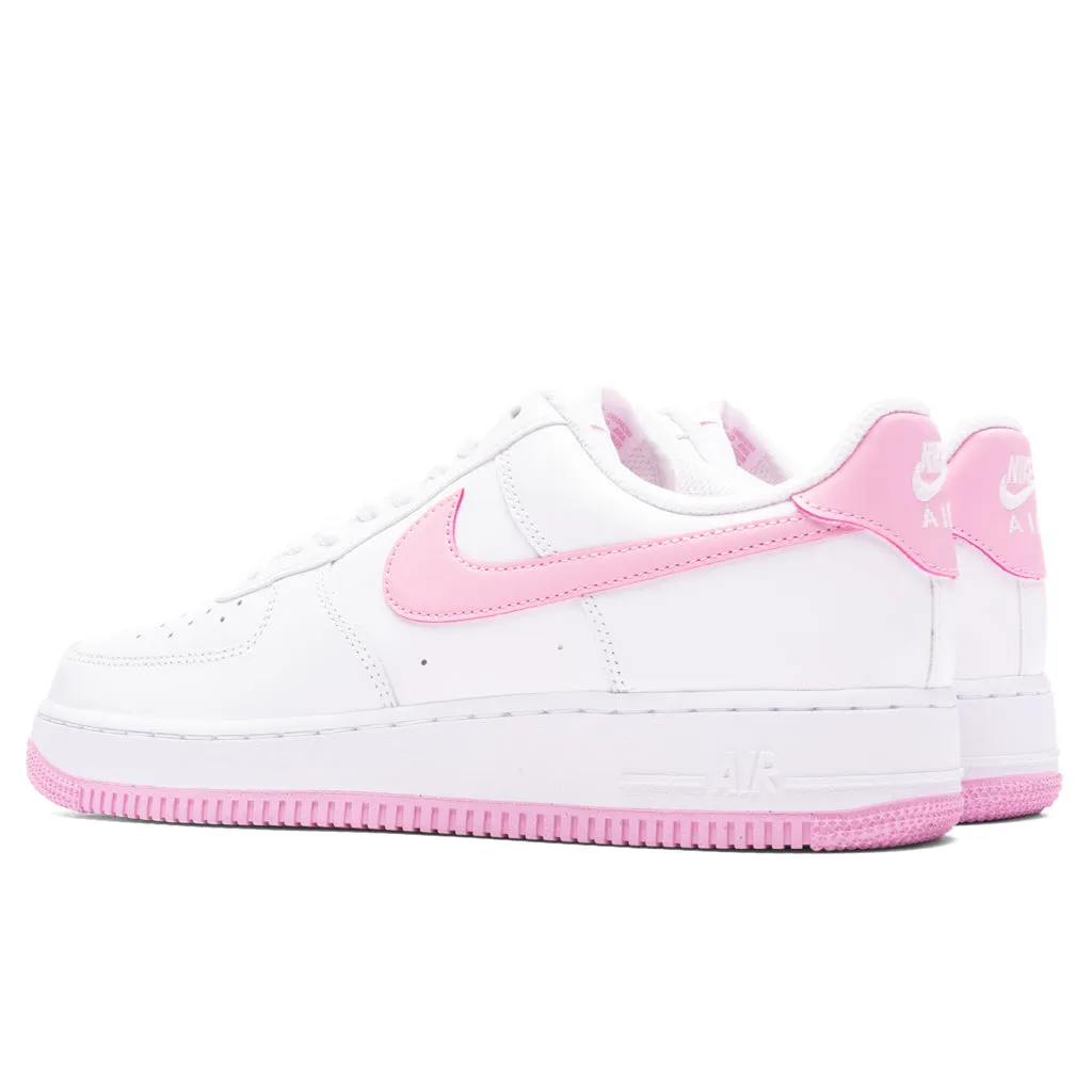 Air Force 1 '07 - White/Pink Rise Nike Retro Lifestyle Shoes