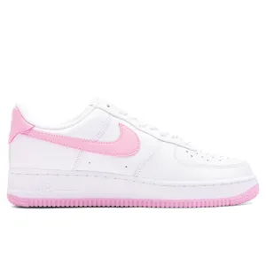 Air Force 1 '07 - White/Pink Rise Nike lifestyle sneakers with retro vibe