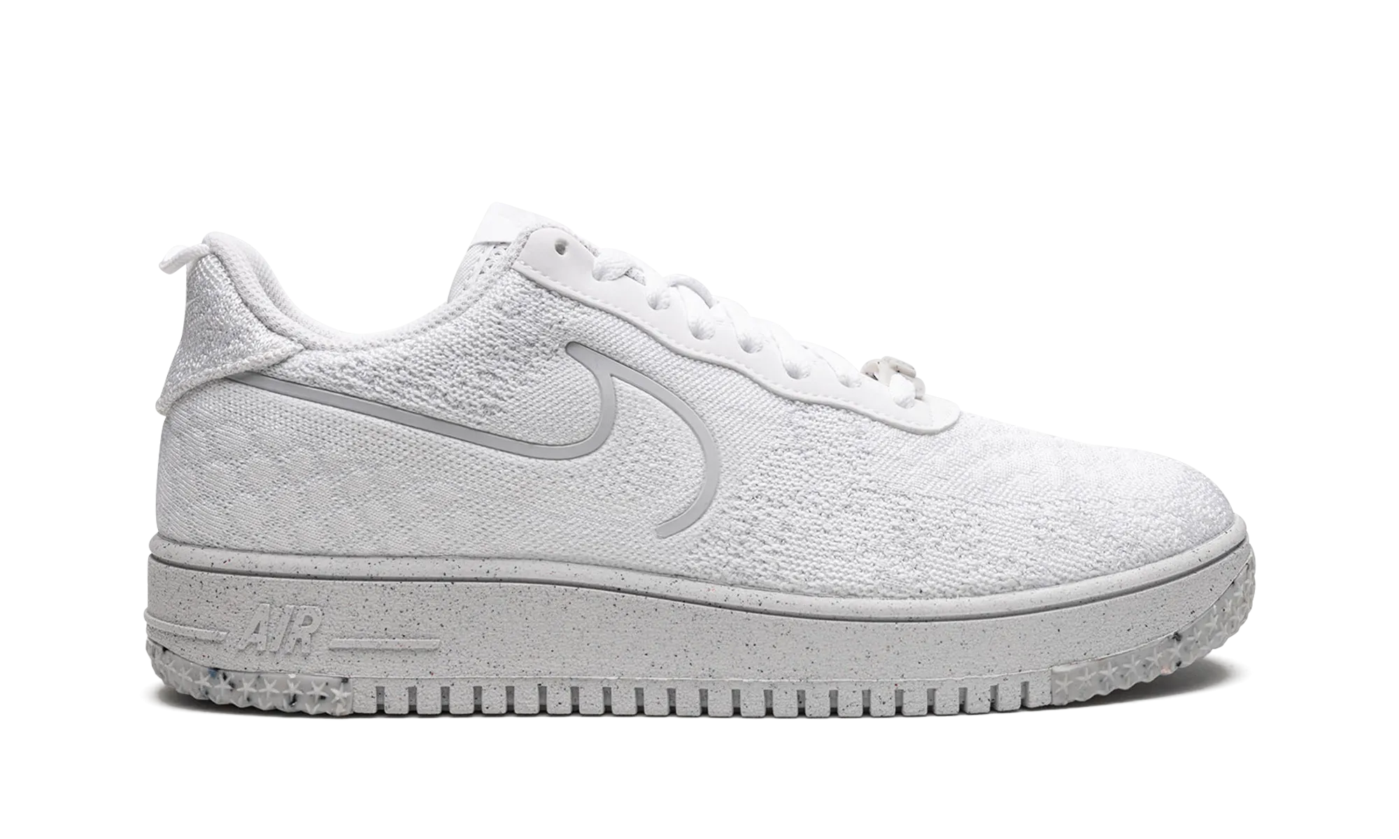 Air Force 1 CRATER FLYKNIT NN "Whiteout" nike mens sport sneakers