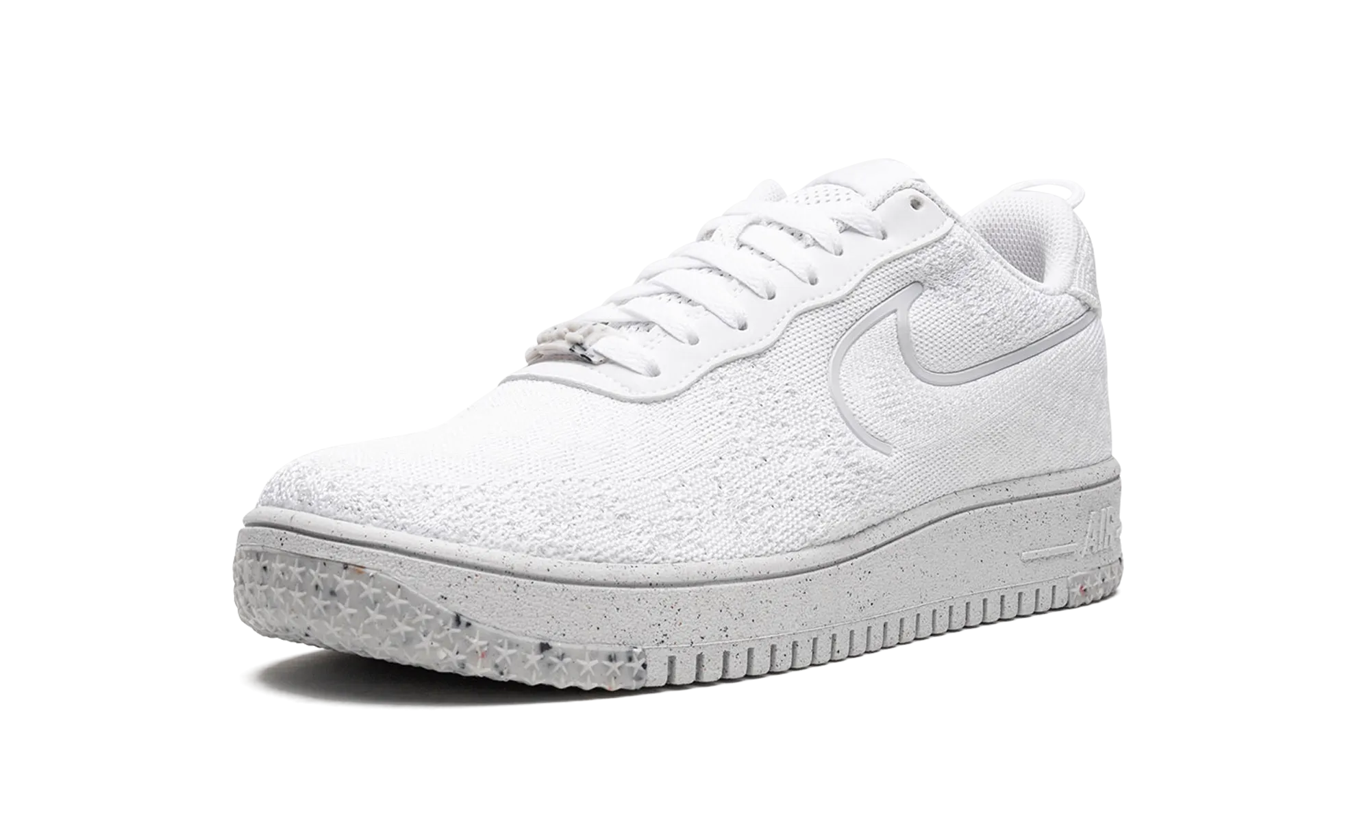 Air Force 1 CRATER FLYKNIT NN "Whiteout" nike mens sport sneakers