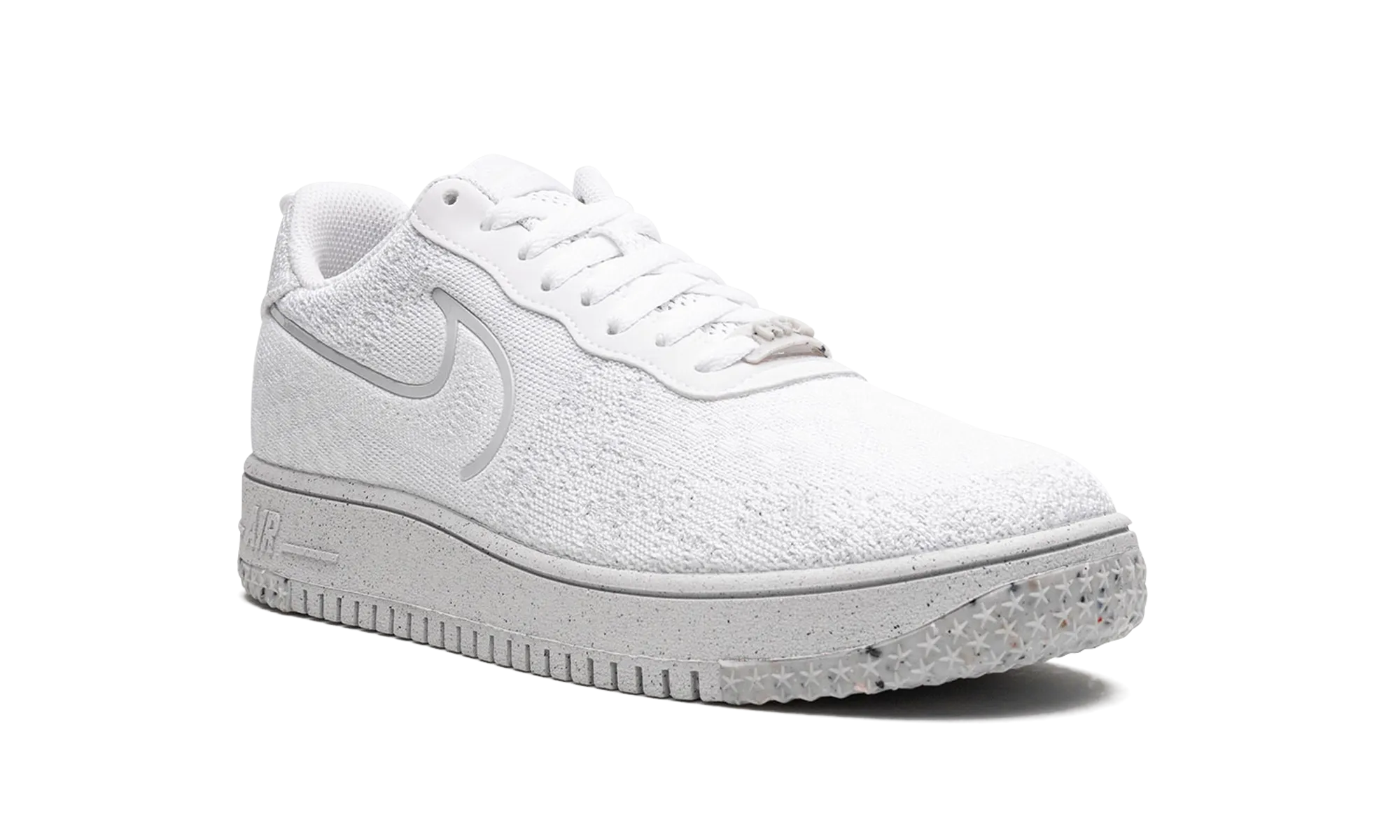 Air Force 1 CRATER FLYKNIT NN "Whiteout" nike mens sport sneakers
