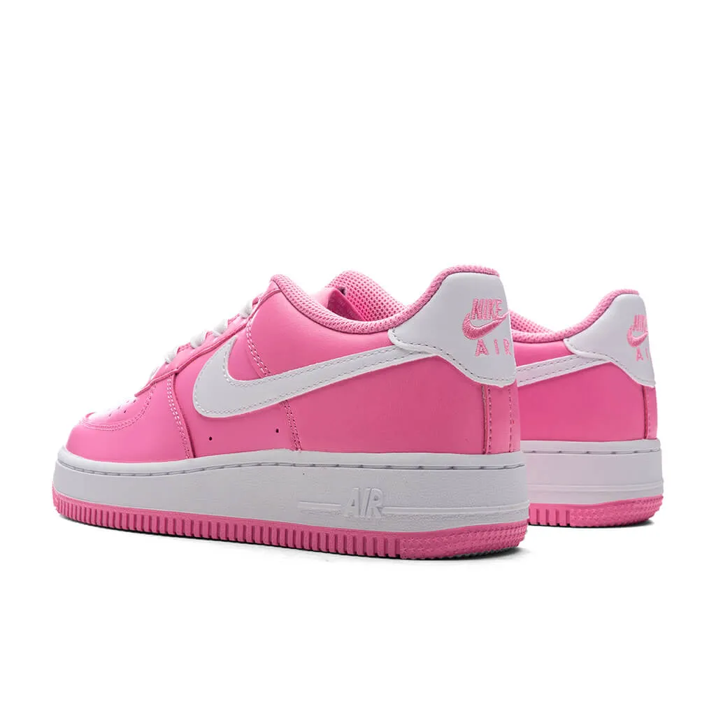 Air Force 1 (GS) - Playful Pink/White Nike Bold Logo Sneakers