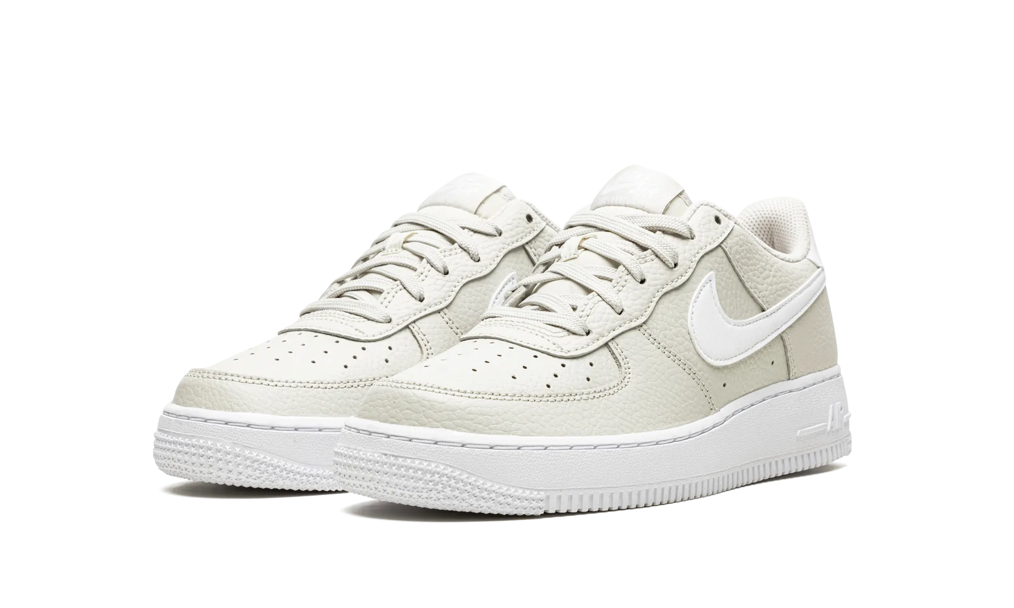 Air Force 1 GS "Light Bone" nike grade school kids sneakers