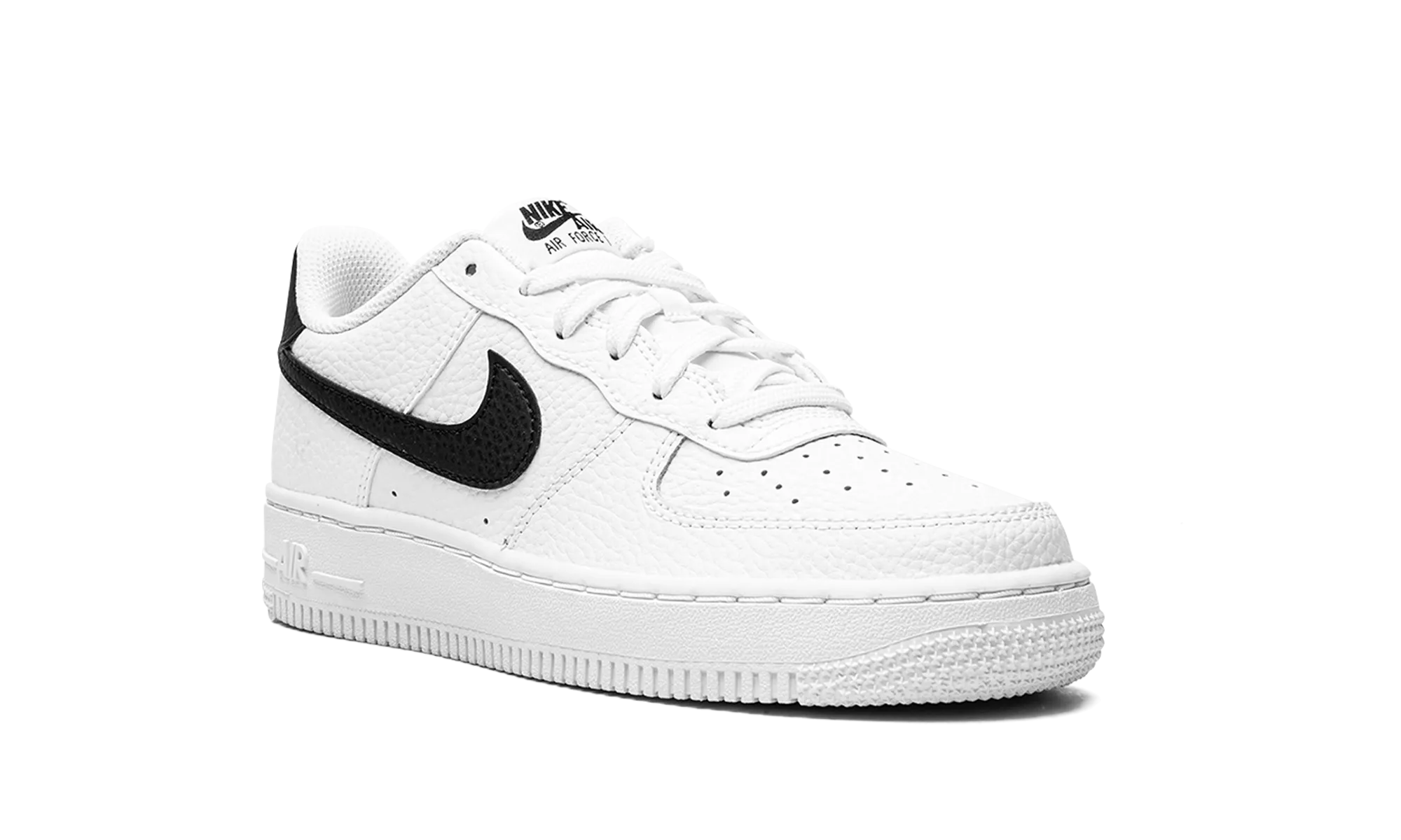 Air Force 1 GS "White / Black" nike grade school kids sneakers