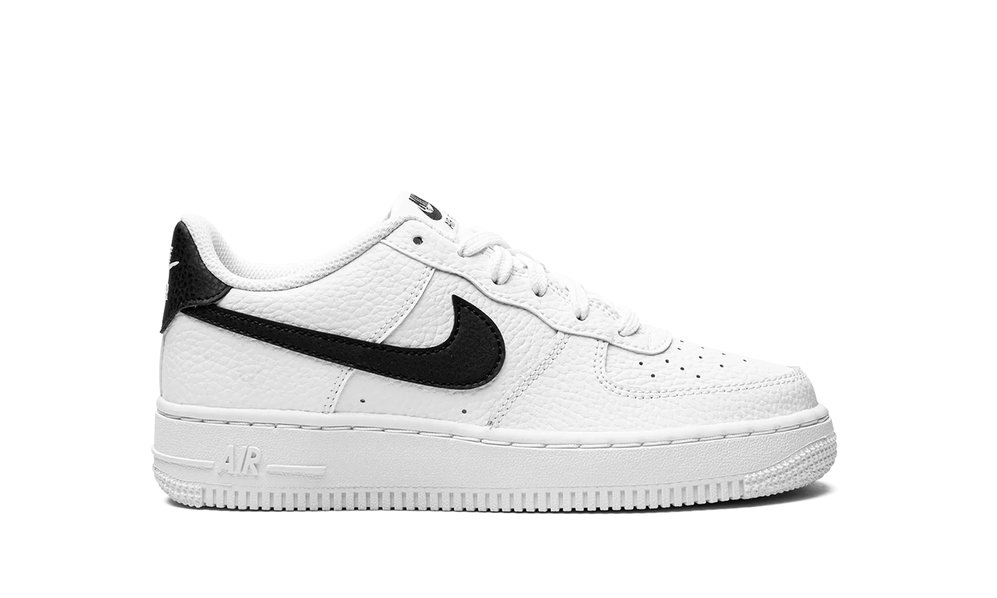 Air Force 1 GS "White / Black" nike grade school kids sneakers
