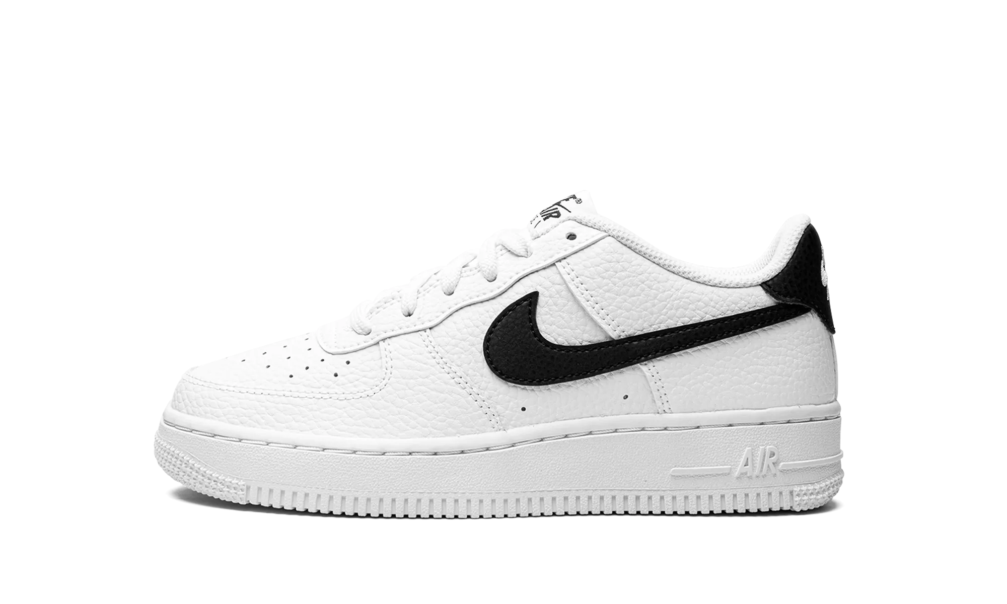 Air Force 1 GS "White / Black" nike grade school kids sneakers