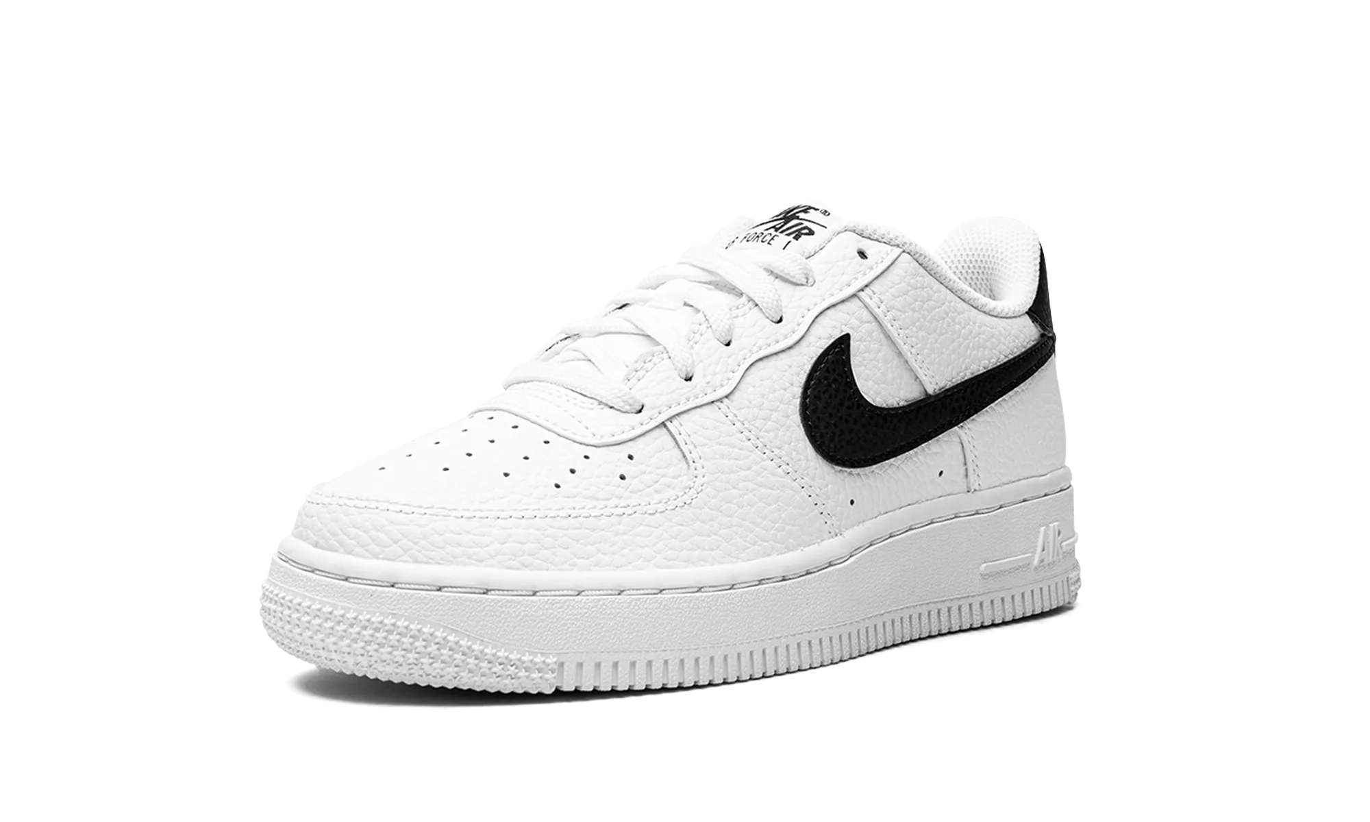 Air Force 1 GS "White / Black" nike grade school kids sneakers