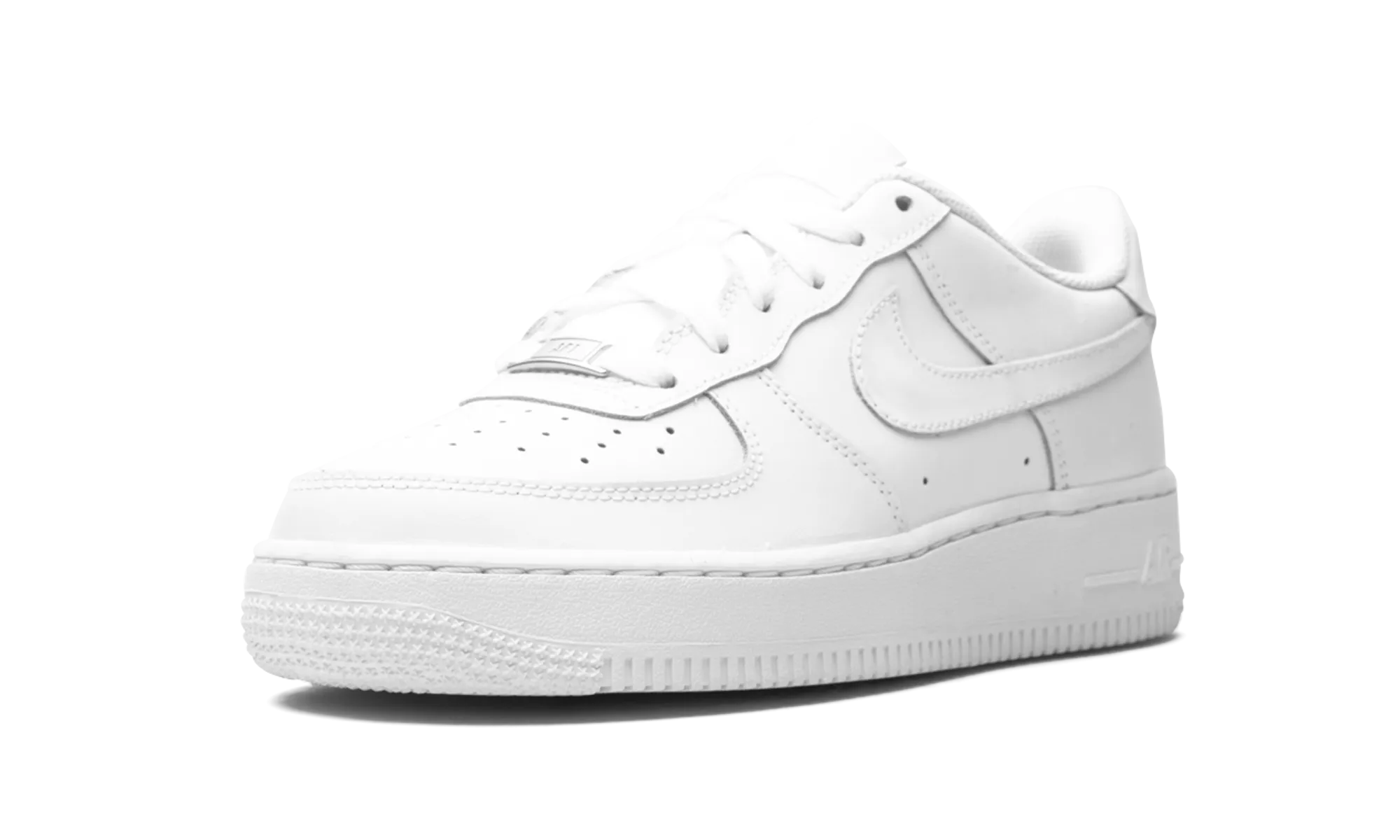 Air Force 1 GS "White on White" nike grade school kids sneakers