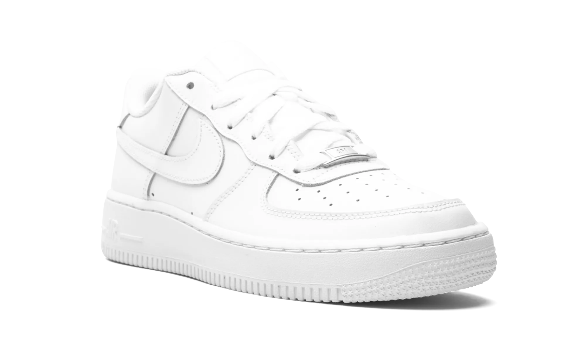 Air Force 1 GS "White on White" nike grade school kids sneakers
